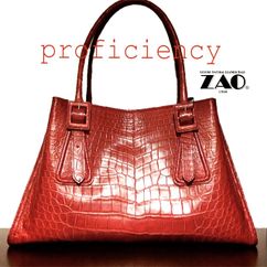 All of ZAO`s BAGS are made by hand of skilled craftsmen for