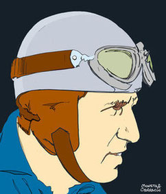 Alberto Ascari by Muneta & Cerracín