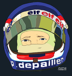 Patrick Depailler by Muneta & Cerracín