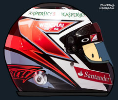 Kimi Raikkonen by Muneta & Cerracín