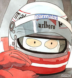 Andreas-Nikolaus Lauda by Muneta & Cerracín