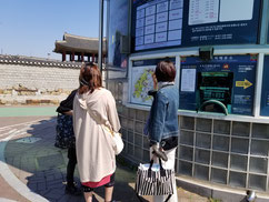 ボヌールリモート韓国語教室の研修旅行。地下鉄1号線に揺られ約1時間30分で華城駅到着。