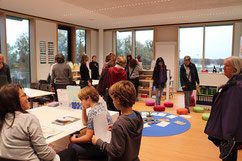 ÖLI-UG besucht das neue Schulzentrum am See in Hard - ein Erfolgsmodell Bild: Gerhard Rüdisser
