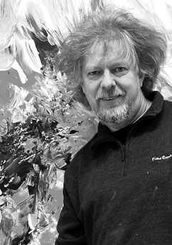 Abstrakte große Gemälde vom Kunstmaler Peter Nottrott