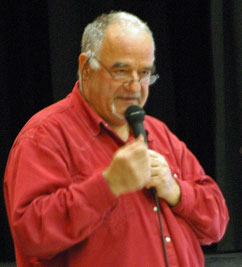 Roland Balbis, maire de Villecroze lors du débat du 19 mars