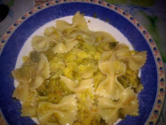 Pasta con la verza