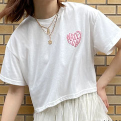 発泡プリントラメTシャツ  【SALE】1,980円(税込)   