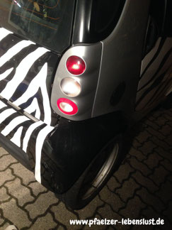 Smart Fortwo Zebramuster Zebrastreifen