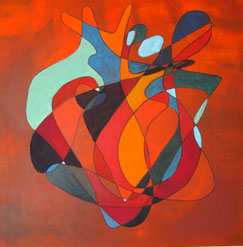 Acryl auf Leinwand, 80cm x 80cm