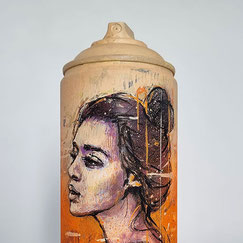custom spray can bombe peinture customisée œuvre originale artistique objet design achat art streetart graffiti savoie chambéry lyon france rhone alpes graffmatt