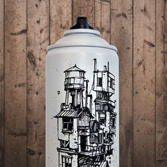 custom spray can bombe peinture customisée œuvre originale artistique objet design achat art streetart graffiti savoie chambéry lyon france rhone alpes graffmatt