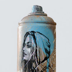 GRAFFMATT - Custom spraycan bombe peinture personnalisée customisation art toy spray paint bombe dessinée graff graffiti posca vente achat déco figurine