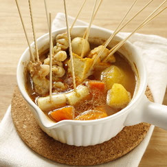 厚揚げカレーおでん