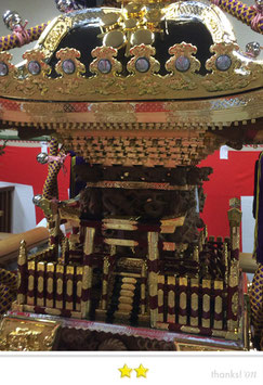 大鐡さん：亀戸天神祭