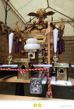 岡倉司郎さん：鉄砲洲稲荷神社  新富町の大神輿