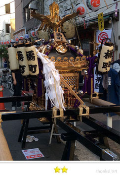 岡倉司郎さん：東日本橋橘町神輿