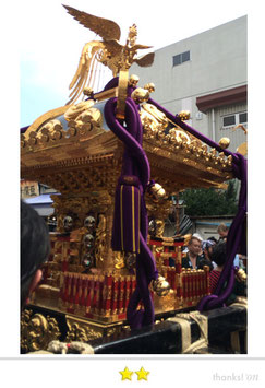 大鐡さん：波除稲荷神社夏越し大祭