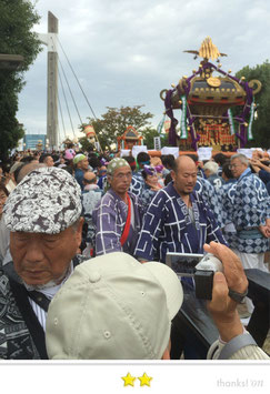 大鐡さん：大江戸神輿まつり