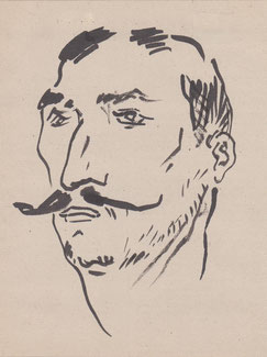 Jean Milhau, Portrait masculin (190x150)