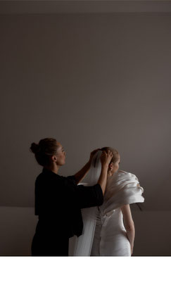 Braut Make-Up, Braut Frisur / Brautstyling