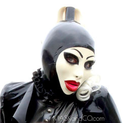 femalemask, latexhood, latexmaske, doll, rubberdoll, fetishmodel, latexfetish, heavyrubber,