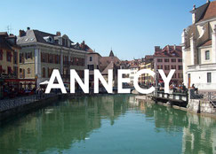 Annecy Le Vieux, visite proposée par le Gite de Giron à Giron dans l'Ain