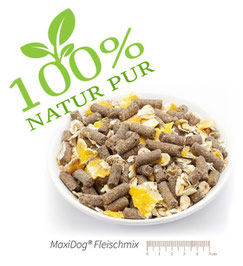 Kaltgepresstes Trockenfutter für Hunde - REICO Trockenfutter für Hunde - REICO 100 Prozent NATUR PUR - MaxiDog Fleischmix