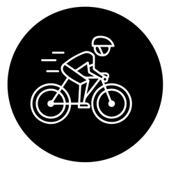 Radfahrer und E-Radfahrer schützen durch Personenerkennung im toten Winkel