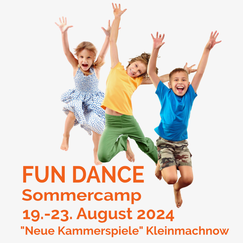 dance camp and training for kids and teens 8-12 years