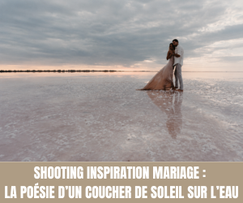 Shooting Inspiration Mariage : La poésie d’un coucher de soleil sur l’eau - Magazine Un Jour Un Oui - Crédit photo : Olga Solo