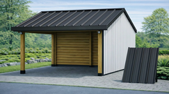 Trapezblech T18 für Dach und Wand