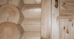 Rundbohle aus Polarkiefer