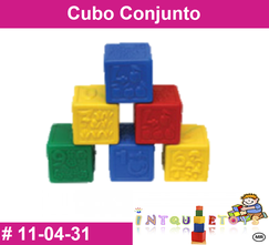 Cubos didacticos sales de plastico