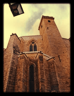 Ábside gótico del templo del Salvador -Burriana, Comunidad Valenciana, España-