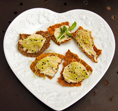 Houmous De Pois Chiches Germes Lactofermentes Aux Noix De Cajou