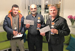 Rapid-Open 2018: mit FM Goran Milosevic (2.), IM Ali Habibi (1.), FM Mahmut Xheladini (3.)
