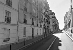 Rue Jeanne d'Arc  en direction du boulevard de l'hopital