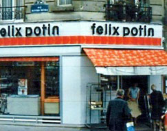 Félix Potin, une enseigne disparue en 1995 (Goulet Turpin avait disparu en 1979)