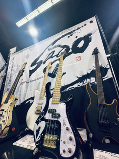 hirokowatanabe 　書家　渡部裕子　わたなべひろこ　sagoguitar　NAMMshow