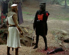 Shades of Monty Python's Holy Grail