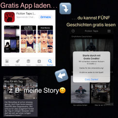 Fiction Taps App & Ella's Gedankenchaos
