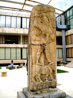 Hethitischer Wettergott Tehub, Musum von Aleppo, 2002