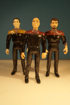 Star Trek Generations custom action figures Playmates