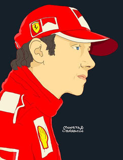 Luca Badoer by Muneta & Cerracín