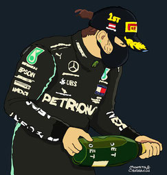 Lewis Carl Davidson Hamilton by Muneta & Cerracín