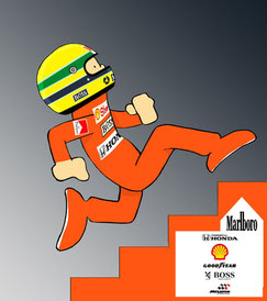 Ayrton Senna da Silva by Muneta & Cerracín
