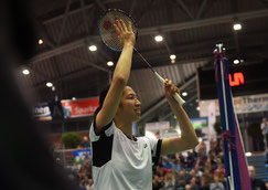 Holte zwei Punkte für Lüdinghausen: Yvonne Li (Bild: Bernd Bauer)
