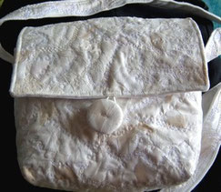 sac soie, sac à bandoulière, Armelle Soie, Bretagne, fabriqué en France, ton naturel,fabriqué en bretagne, fait main,mariage, cérémonie,