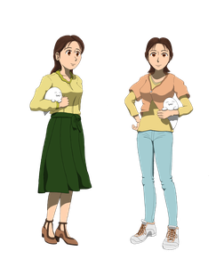 Dallyさんと女子イラスト