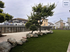 石庭、庭園、雑草対策、石組、リフォーム、人工芝、エクステリア、ガーデン、外構、木更津市、君津市